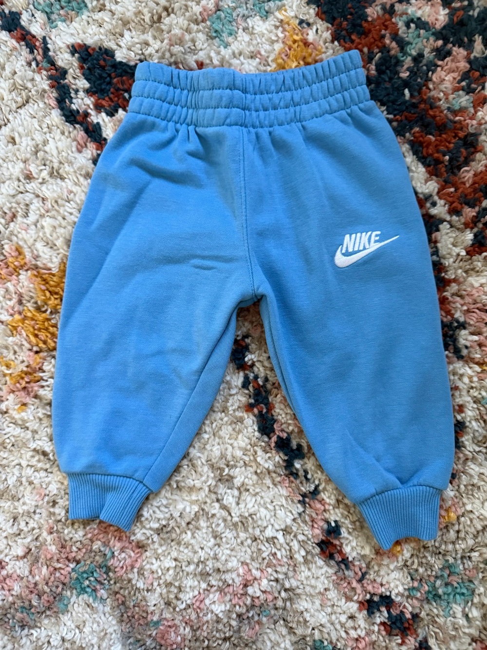 Nike Kids Light Blue Hoodie & Joggers Set 12M - Picture 3 of 7